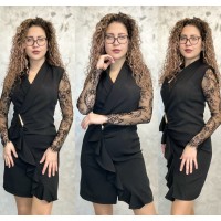 Луксозна рокля - Blazer Dress