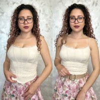 Бюстие - Second Skin beige