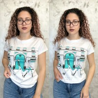 Дамска тениска - Turquoise