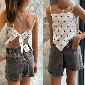 Детски топ - Polka Chic Детски топ - Polka Chic