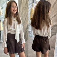 Детска пола-панталон - Choco Pleat 