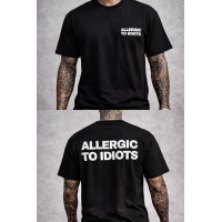 Мъжка Oversized тениска Black Script Мъжка Oversized тениска Black Script