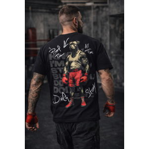 Мъжка Oversized тениска Boxing Art 