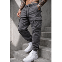 Сив карго панталон Comfort Fit Сив карго панталон Comfort Fit