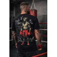 Мъжка Oversized тениска Boxing Art 